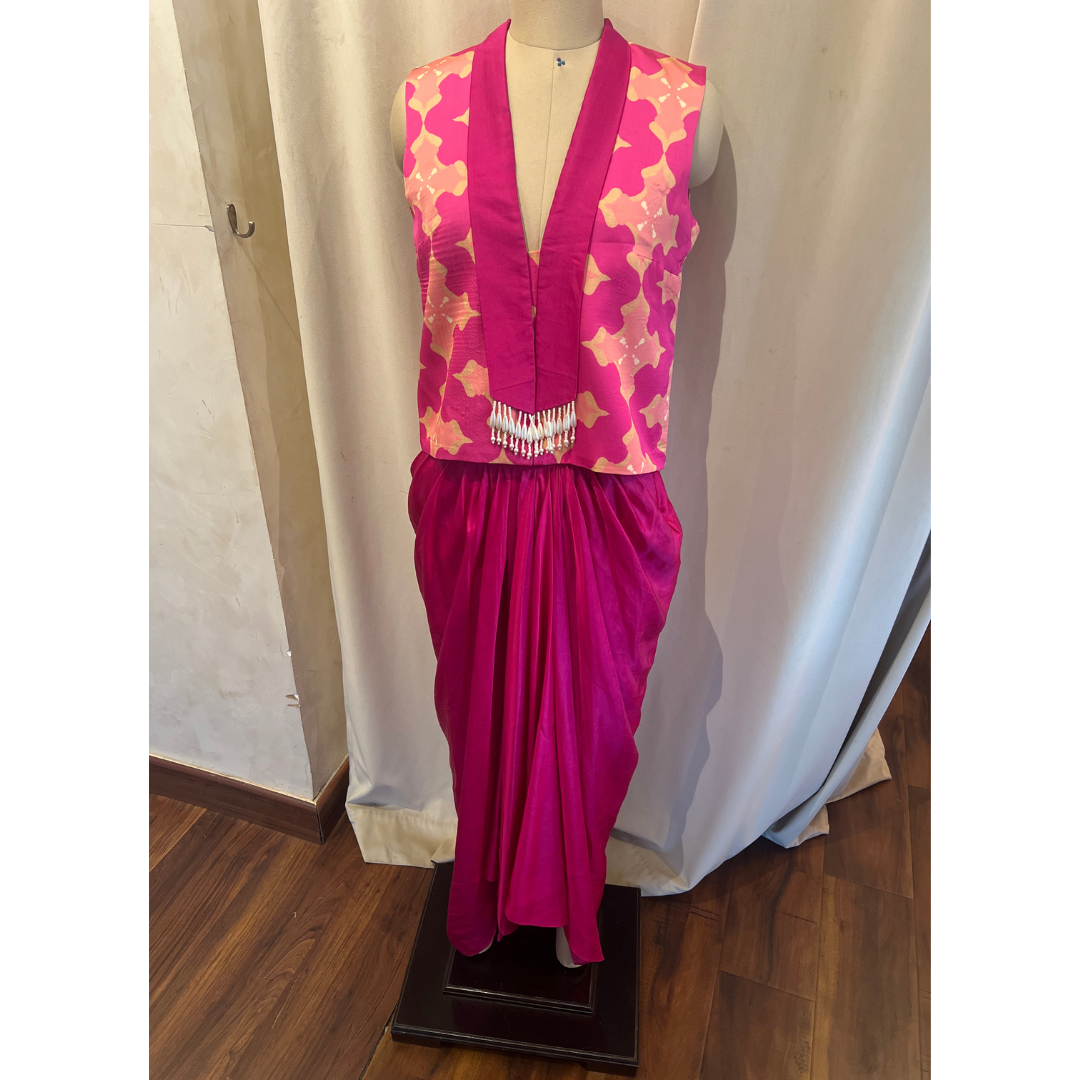 Pink Jacket Set