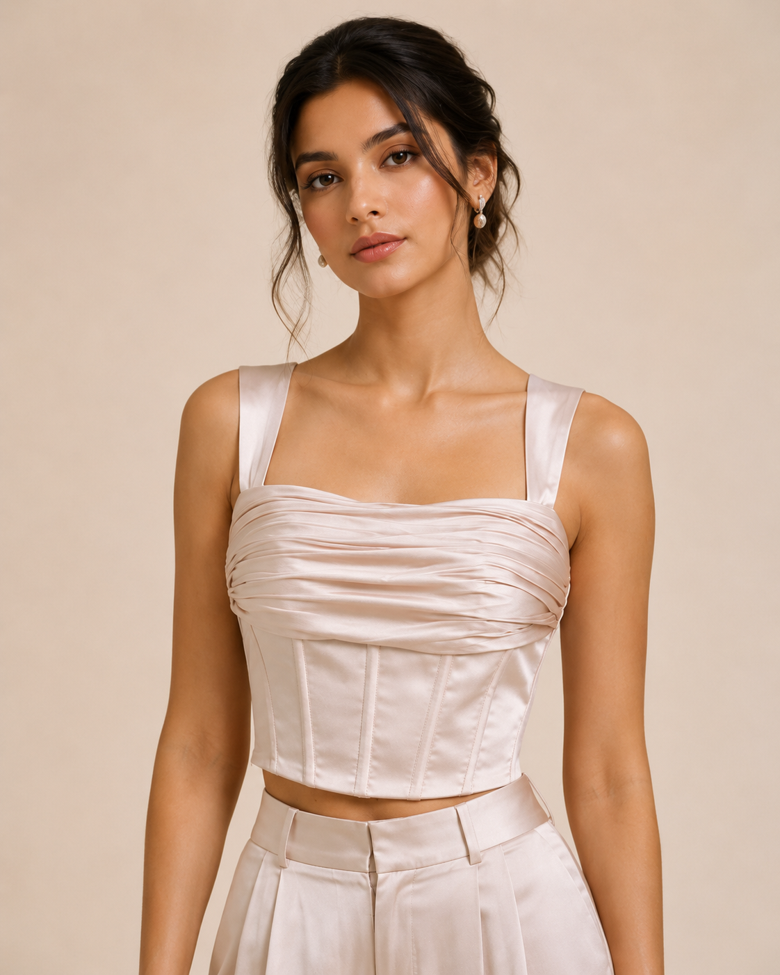 Pink Corset Blouse