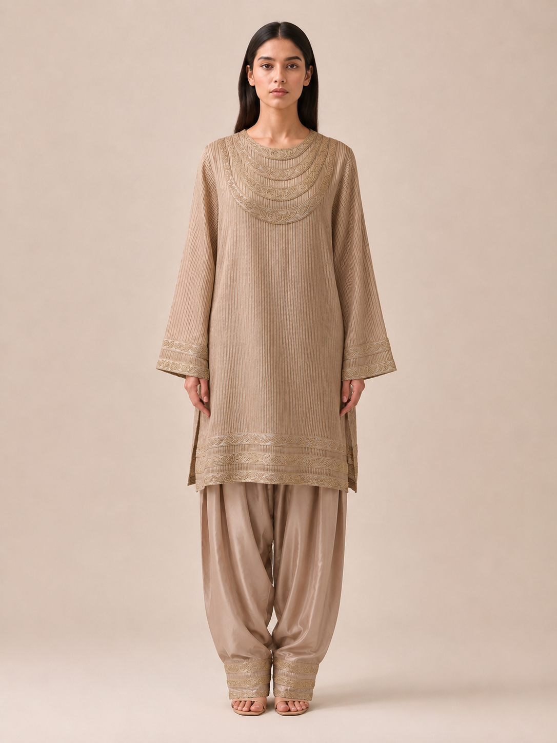 Marodi Embroidery Kurta Set
