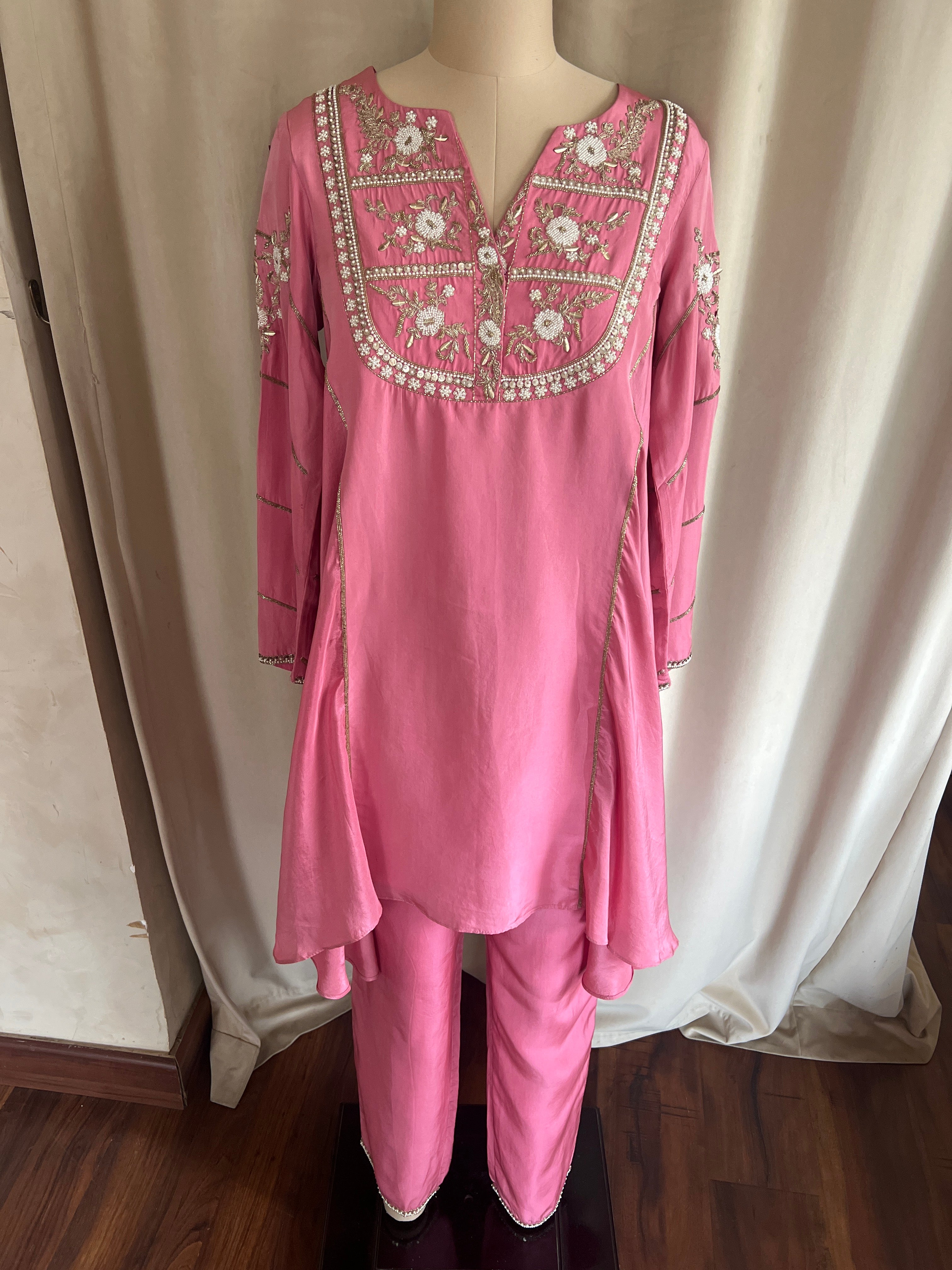 Pink Kurta Set