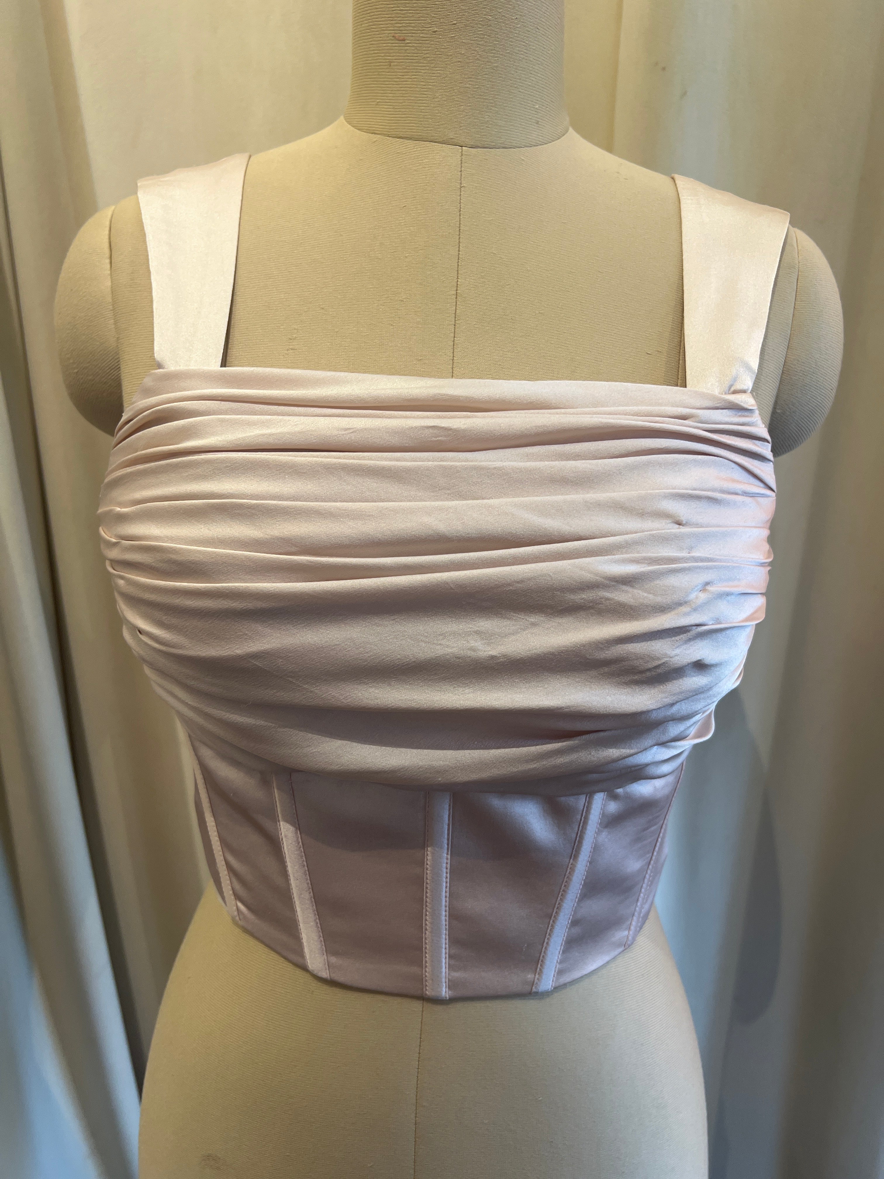 Pink Corset Blouse