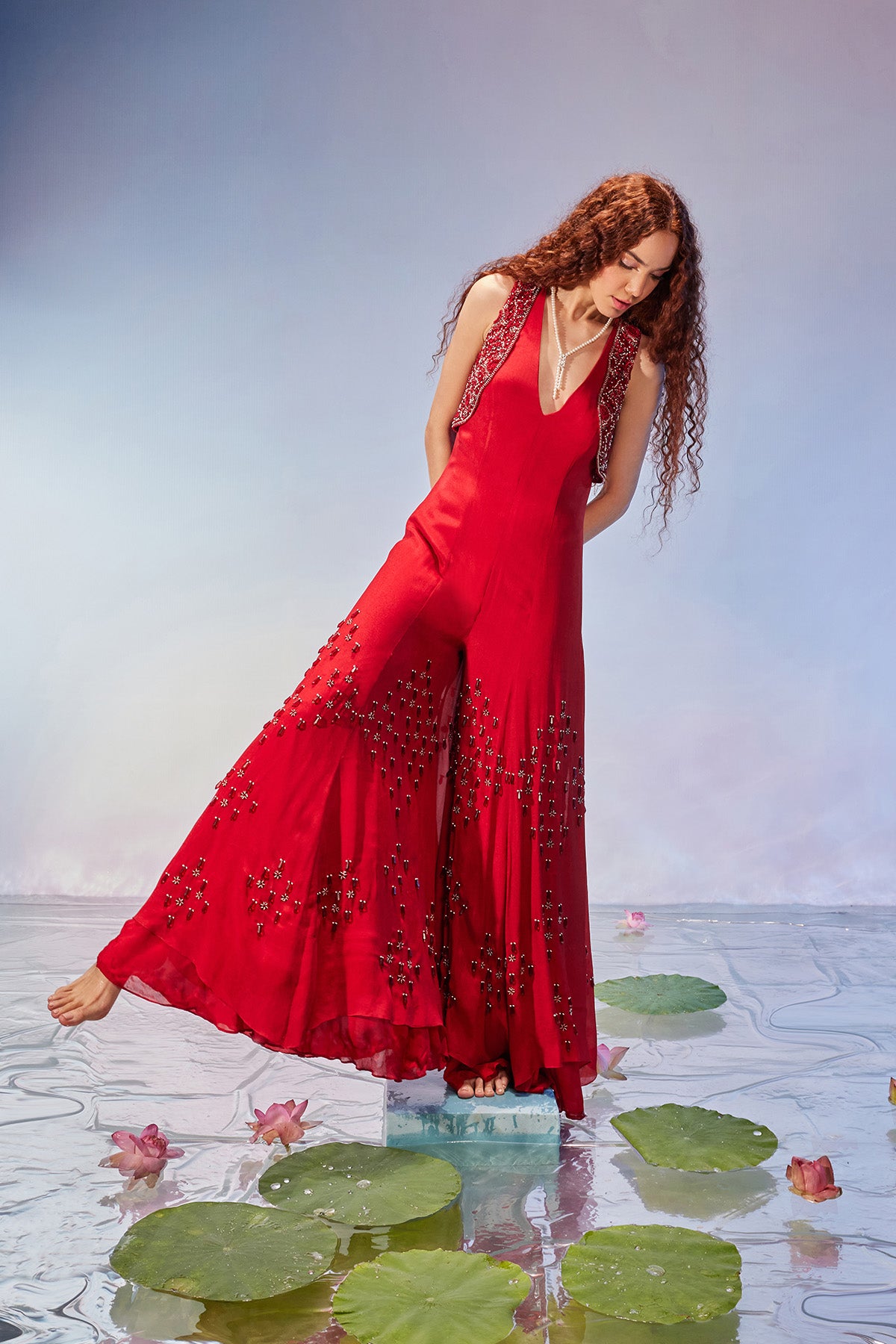 Embellished jumpsuit