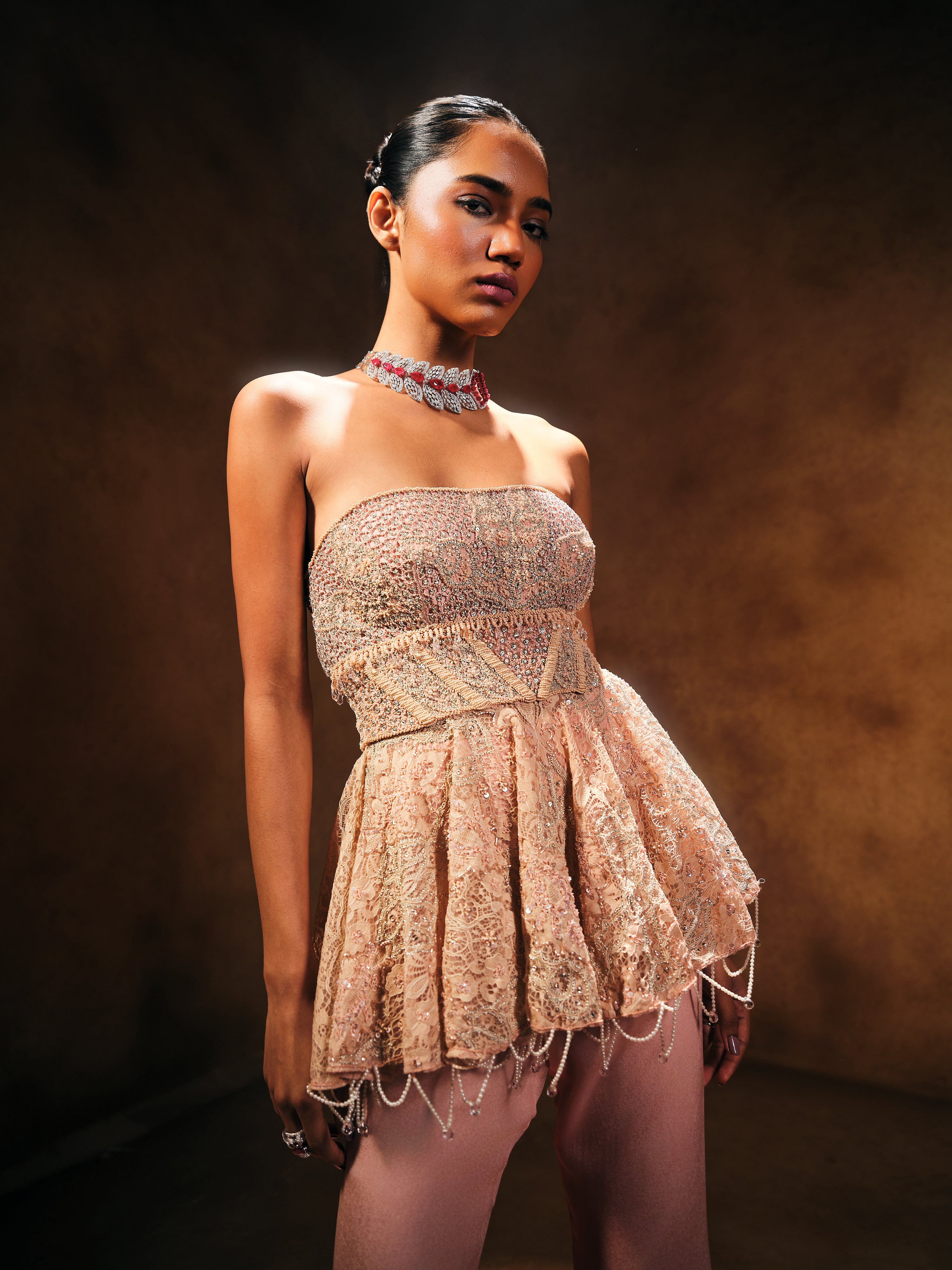 Noor Peplum Set