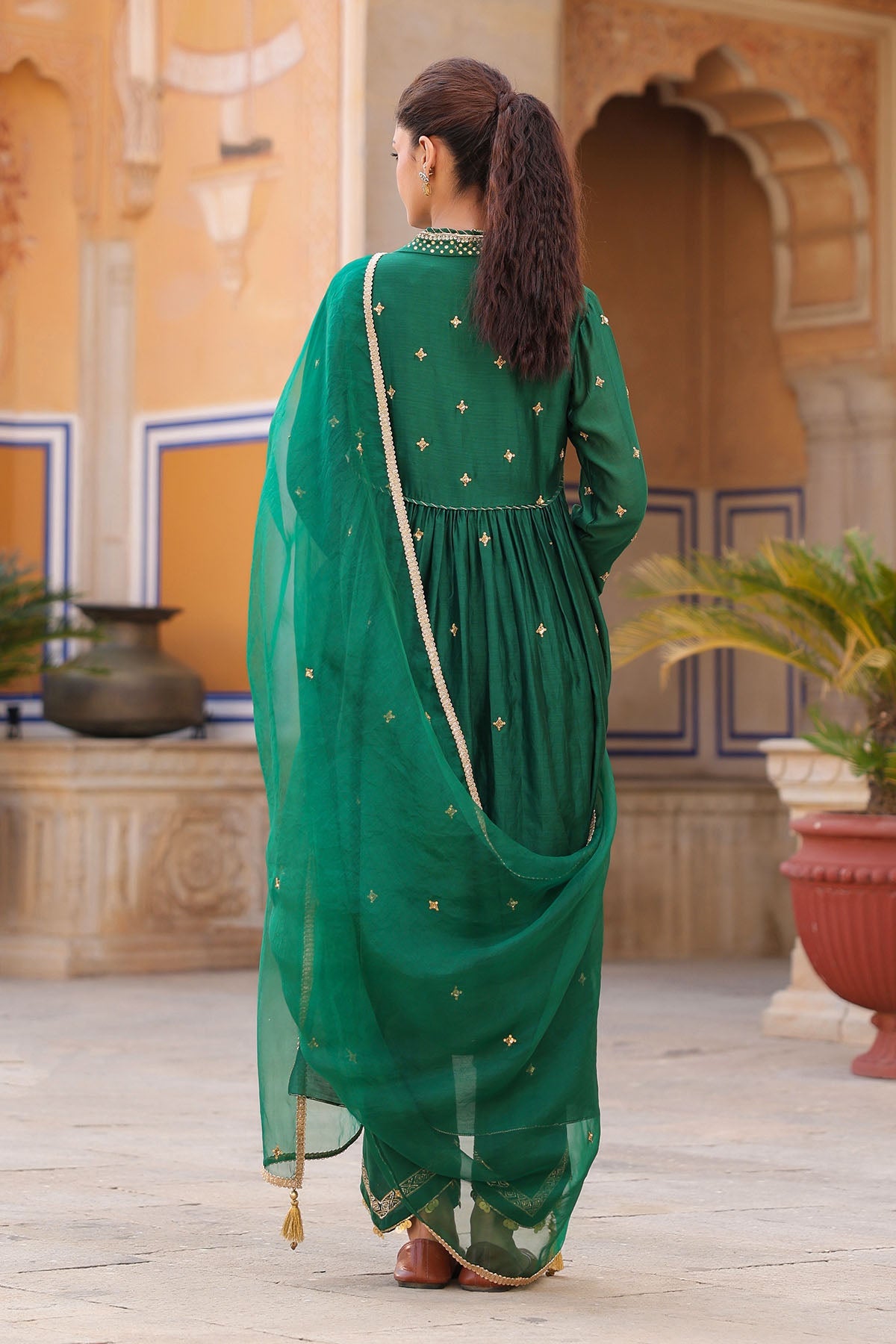 PAKEEZAH CHUNNAT JODA DARK GREEN
