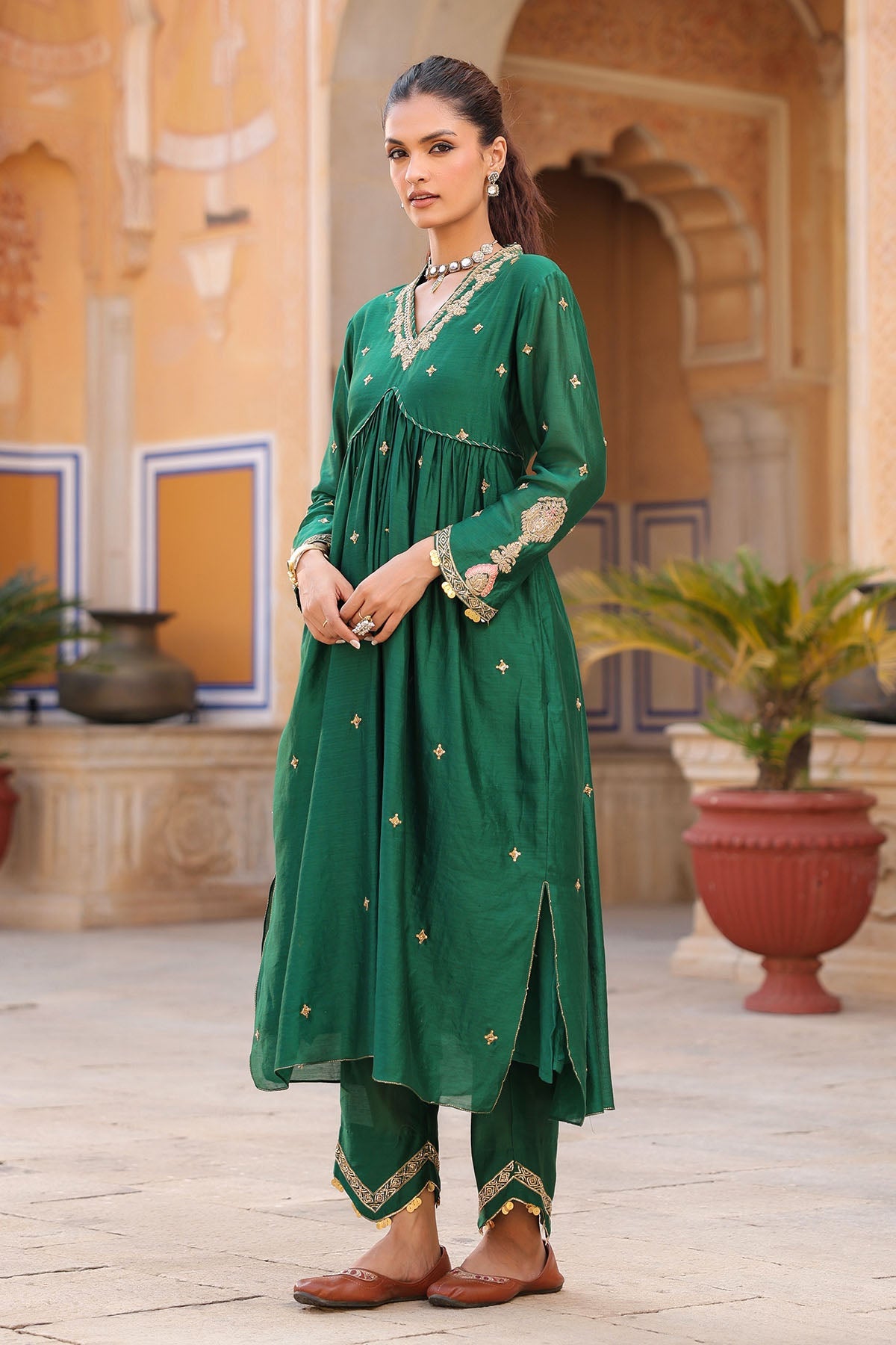 PAKEEZAH CHUNNAT JODA DARK GREEN