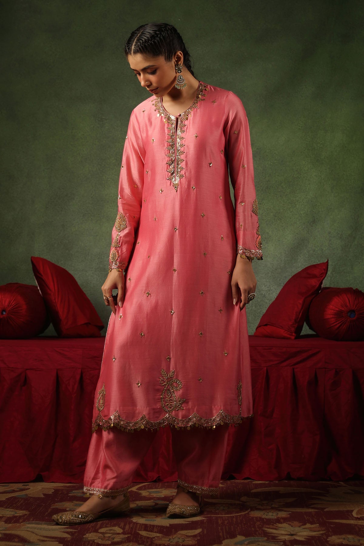 PAKEEZAH AMBI BUTA JODA GULABI