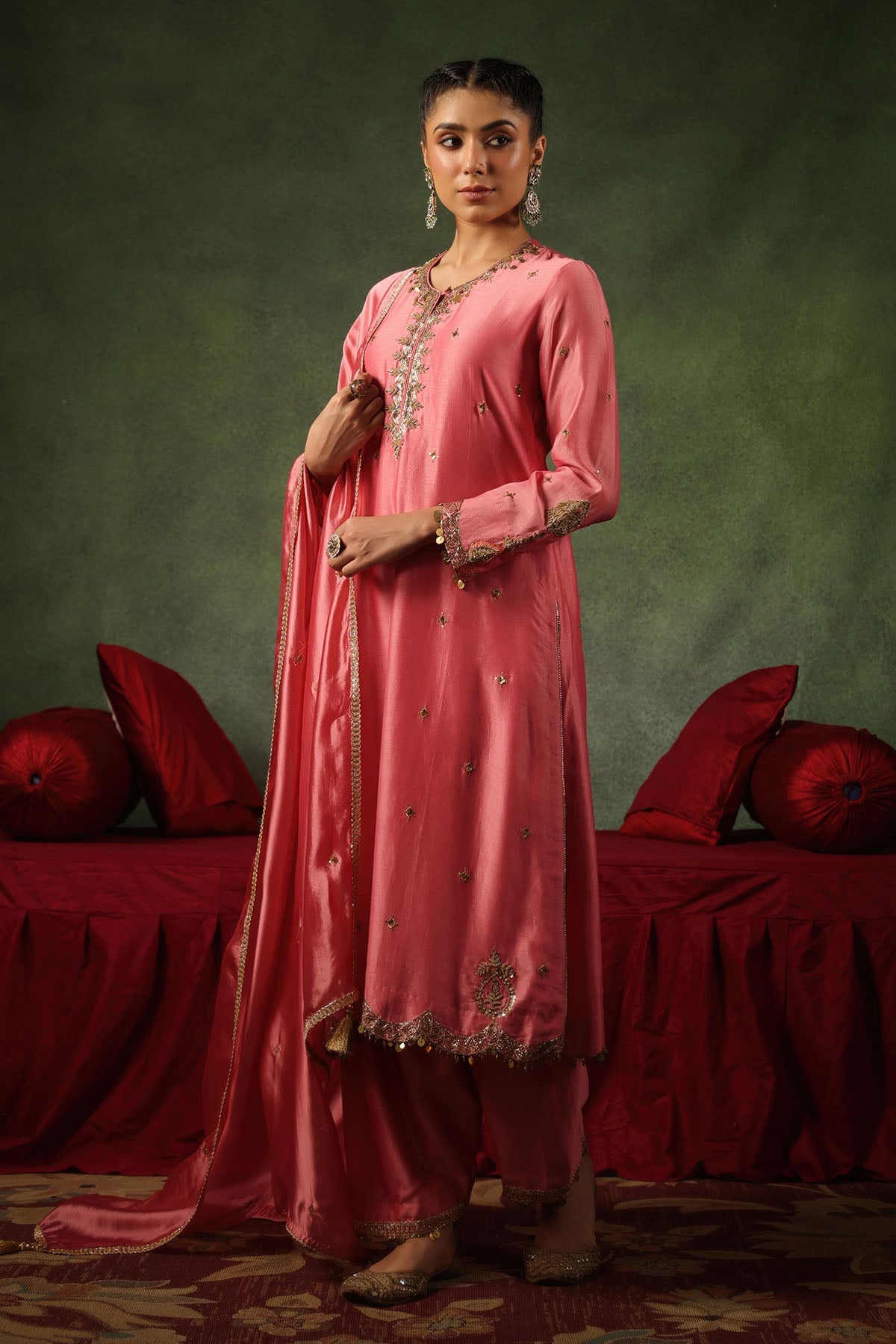 PAKEEZAH AMBI BUTA JODA GULABI