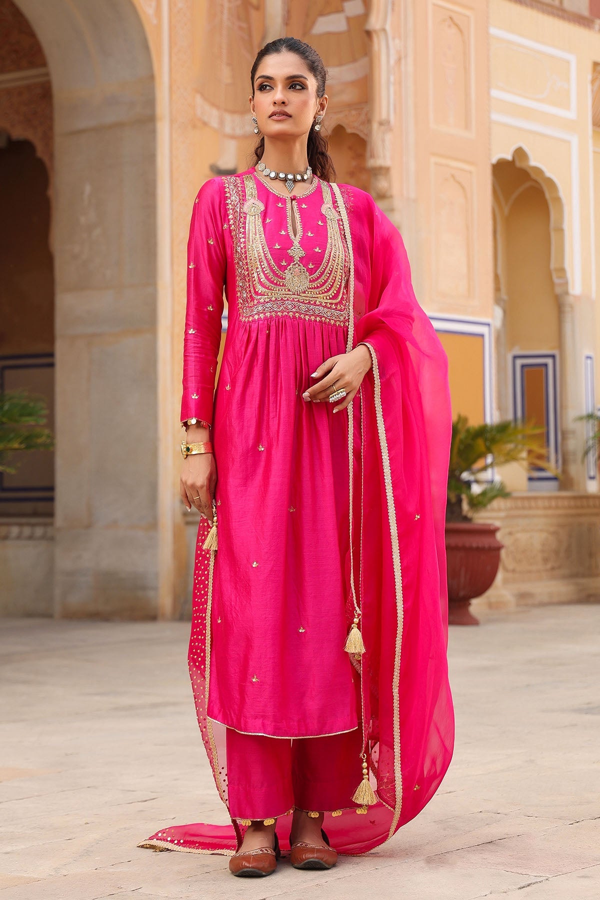 PAKEEZAH JADAU JODA HOT PINK